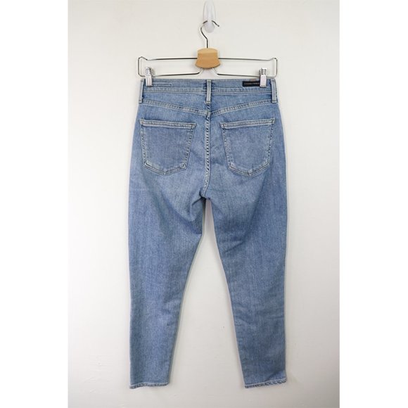 Citizens Of Humanity Rocket Crop High Rise Skinny Jeans Stretch Soft Fade 26 - Picture 4 of 8